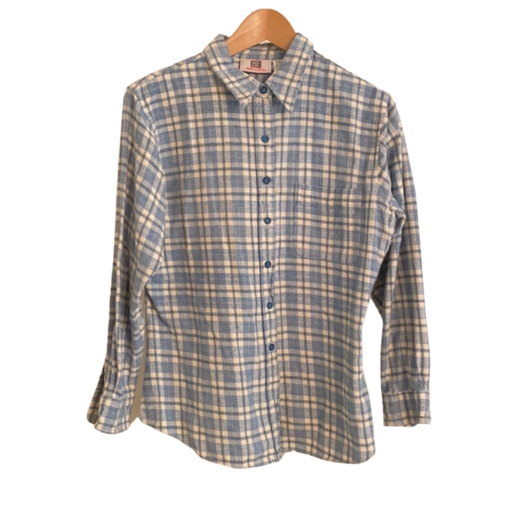 Soft Flannel Plaid Shirt